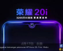 Segera Dirilis, Honor 20i Andalkan Kamera 32 MP Berteknologi AI - JPNN.com