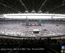 Slank dan Ustaz Yusuf Mansyur Berselawat di Konser Bareng Jokowi - JPNN.com