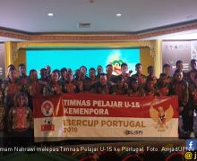 Timnas Pelajar U-15 Bertolak ke Portugal, Menpora: Jangan Berkecil Hati! - JPNN.com