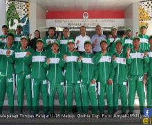 Timnas Pelajar Indonesia U-16 Dilepas Sesmenpora ke Gothia Cup Tiongkok 2019 - JPNN.com