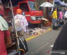 Waduh, Pos Damkar Tanah Abang Sudah Berubah Fungsi Jadi Gudang PKL? - JPNN.com