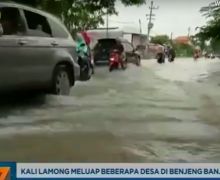 Kali Lamong Meluap, Seribu Rumah Terendam Banjir - JPNN.com