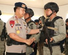 Polda Bengkulu Kirim 100 Personel Brigade Mobil ke Papua - JPNN.com