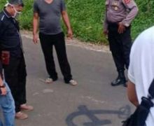 Geger! Warga Temukan Gambar Palu Arit di Tengah Jalan - JPNN.com