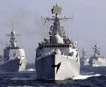 Tentara China Sudah Pulang, Kapal Perang Amerika Baru Datang - JPNN.com