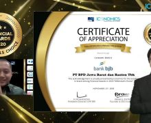 Bank BJB Raih Penghargaan Indonesia Financial Awards 2020 - JPNN.com