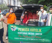 Pemuda Katolik Komda Banten Bantu Warga Terdampak Covid-19 - JPNN.com