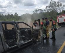 Patroli Libas Illegal Logging, Mobil Petugas Kehutanan Diduga Dibakar, Polisi Bergerak Mengusut - JPNN.com