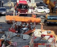 Garap Proyek Tol, TKA Asal China Tewas Gegara Crane Roboh - JPNN.com