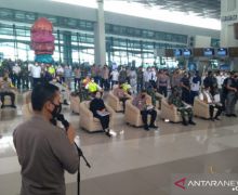 Doni Monardo, Puan, Jenderal Listyo, Panglima Hadi Berkumpul di Bandara Soetta - JPNN.com