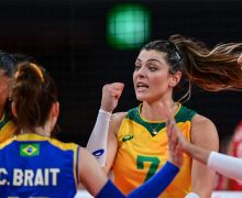 Bola Voli Putri Tokyo 2020: Sempat Gugup, Brasil Pukul Rusia di 8 Besar - JPNN.com