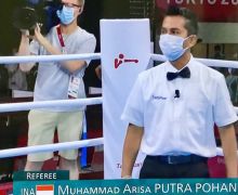 Boy Pohan, Wasit Tinju Indonesia di Tokyo 2020, Saat Memimpin Final, Ada Protes - JPNN.com