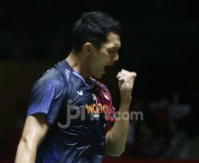 Jatuh Bangun Jonatan Christie Berbuah Tiket Semifinal Indonesia Masters 2025 - JPNN.com