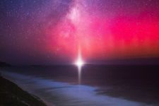 Foto-Foto dari Keindahan Pertunjukan Cahaya Alam Aurora Australis di Australia Barat - JPNN.com