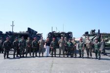 Detik-detik Delegasi TNI AL Kunjungi Markas Marinir Amerika - JPNN.com