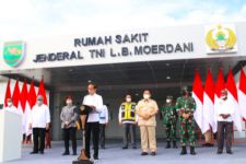 Resmikan RS Modular Jenderal TNI LB Moerdani, Presiden Jokowi Berpesan Begini - JPNN.com