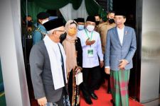 Presiden Jokowi dan Wapres Ma’ruf Amin, Jauh di Mata Dekat di Hati..  - JPNN.com NTB