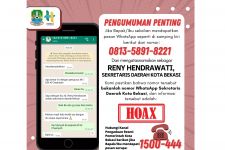 Waspada! Ada Penipu yang Mencatut Nama Sekda Kota Bekasi - JPNN.com