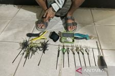 Pemuda 32 Tahun Ditangkap Saat Ambil Sabu-Sabu, Lengkapi Diri dengan Mata Busur - JPNN.com NTB