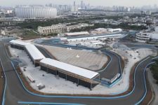 H-8 Formula E Jakarta, Garasi Pembalap Rampung, Tribune Paling Mahal Dikebut - JPNN.com