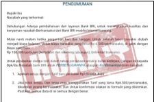 Buntut Kasus Phising Rp 1,1 Miliar, BRI Minta Nasabah Berhati-hati - JPNN.com Sumbar