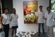 Oliver Wihardja Gelar Pameran, Raffi Ahmad Turut Hadir - JPNN.com