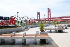 Melihat Keindahan Plaza 16 Ilir, Wisata Baru Palembang Senilai Rp 7,5 Miliar - JPNN.com