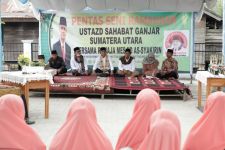 Usbat Ganjar Sumut Gelar Lomba Selawatan di Desa Padang Tualang - JPNN.com