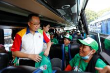 Nippon Paint Fasilitasi Program Mudik Bareng Pekerja Bangunan, 35 Unit Bus Dikerahkan - JPNN.com