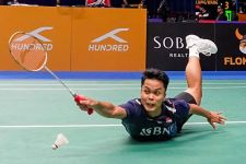 Singapore Open 2023: Gebuk Anders Antonsen, Ginting Pertahankan Gelar - JPNN.com