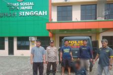 ODGJ Pembacok Pedagang di Kota Jambi Diamankan Polisi - JPNN.com