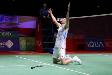 Kisah Perjuangan Anders Antonsen Naik Podium Tertinggi Indonesia Masters 2024 - JPNN.com