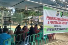 Sidokkes Polres Kampar Gelar Bakti Kesehatan di Desa Koto Perambahan - JPNN.com
