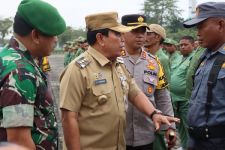 TNI-Polri dan Linmas di Rohul Kompak Jaga Seluruh Tahapan Pemilu Berjalan Aman & Kondusif - JPNN.com