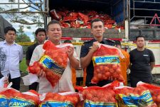 21 Ton Bawang Bombai Selundupan dari Malaysia Diamankan Polda Riau - JPNN.com