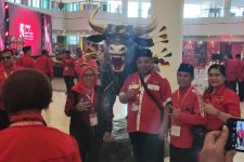 Patung Banteng Tertancap Anak Panah di Lokasi Rakernas V PDIP Menarik Perhatian - JPNN.com