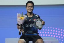 Berstatus Juara Bertahan, Anthony Sinisuka Ginting Tanpa Beban di Singapore Open 2024 - JPNN.com