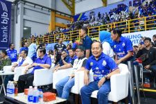 Dampingi SBY Nonton Proliga di Bandung, Syarief Hasan: Lavani Angkat Popularitas Voli - JPNN.com