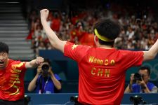 Goat Tenis Meja Ma Long Bantu China Rebut Medali Emas Olimpiade Paris 2024 - JPNN.com