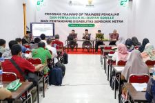 Berdayakan Guru Tunanetra, BAZNAS Gelar Pelatihan Al-Qur'an Braille di Jakarta - JPNN.com