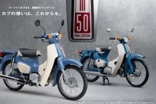 Honda Super Cub 50 Final Edition, Desainnya Diambil dari Versi 1966 - JPNN.com