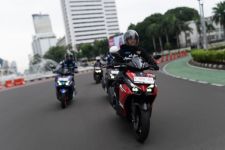 Street Riding 80 Km Membelah Kemacetan Kota Menuju We Are Aerox Society - JPNN.com