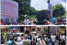 Tuntut Keadilan, Ratusan Kader Gerindra Banggai Gelar Aksi di Polres - JPNN.com
