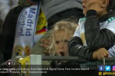 Gadis Kecil Tiru Selebrasi Gol Cristiano Ronaldo jadi Viral - JPNN.com