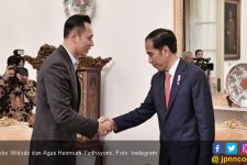 7 Foto AHY saat Temui Pak Jokowi, Nomor 6 Kayak Bintang Film - JPNN.com