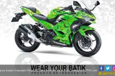 Kawasaki Ninja 250 Baru Berbalut Batik, Nyentrik! - JPNN.com