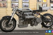 Edan! Motor Custom Ini Dicangkok Mesin V6 Maserati - JPNN.com