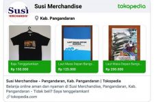 Susi Pudjiasuti Jualan Kaos - JPNN.com