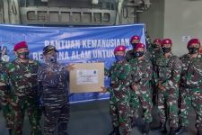 TNI AL Kembali Distribusikan Bantuan Kepada Warga Korban Gempa di Mamuju - JPNN.com