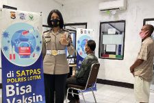 Kasat Cantik Terinspirasi dari Irjen Iqbal, Langsung Buat Fasilitas untuk Vaksinasi Covid-19 - JPNN.com